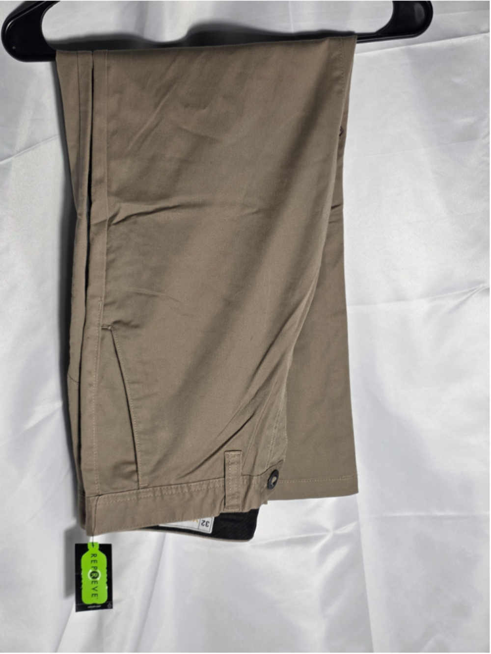 Men's Volcom Frickin Modern Stretch Chino Pants, Beige, Waist 32 x 30, workwear - Picture 3 of 9